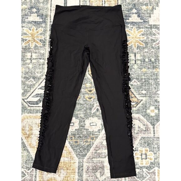 Victoria Sport Total Knockout Black Cutout Leggings - Picture 1 of 8